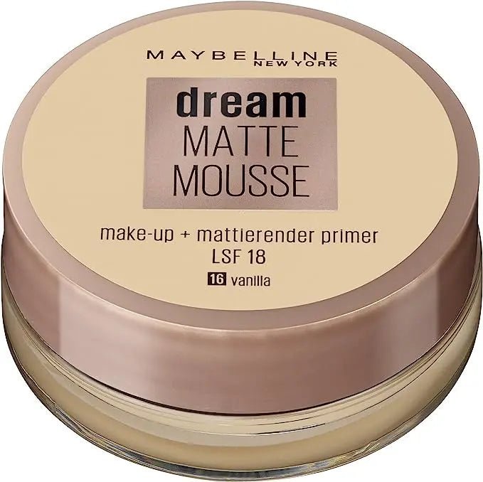 Maybelline Dream Matte Mousse 16 Vanilla - Branded Beauty