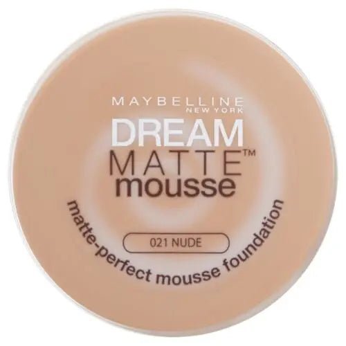 Maybelline Dream Matte Mousse Foundation - 21 Nude - Branded Beauty