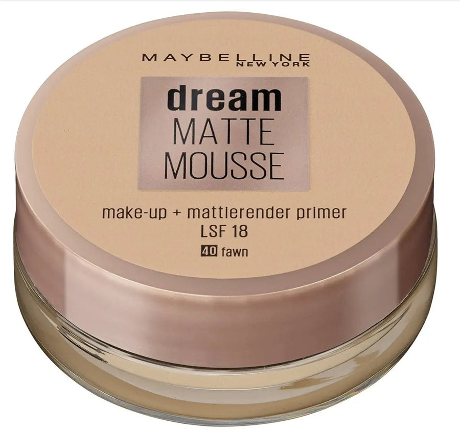 Maybelline Dream Matte Mousse Foundation - 40 Fawn - Branded Beauty