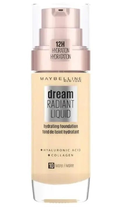 Maybelline Maybelline Dream Radiant Liquid Foundation - 10 Ivory