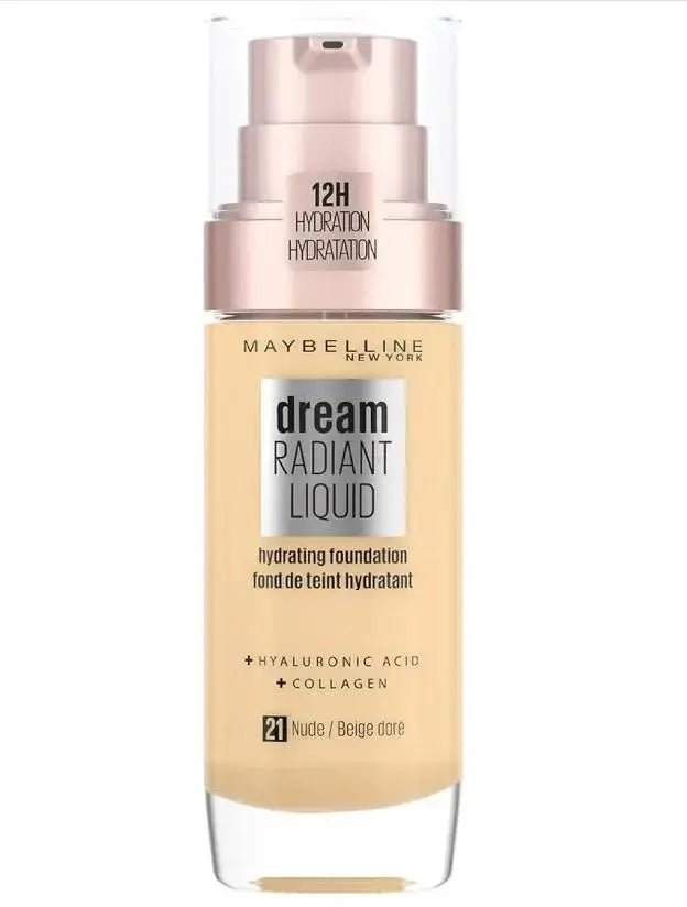 Maybelline Dream Satin/Radiant Liquid Foundation - Branded Beauty