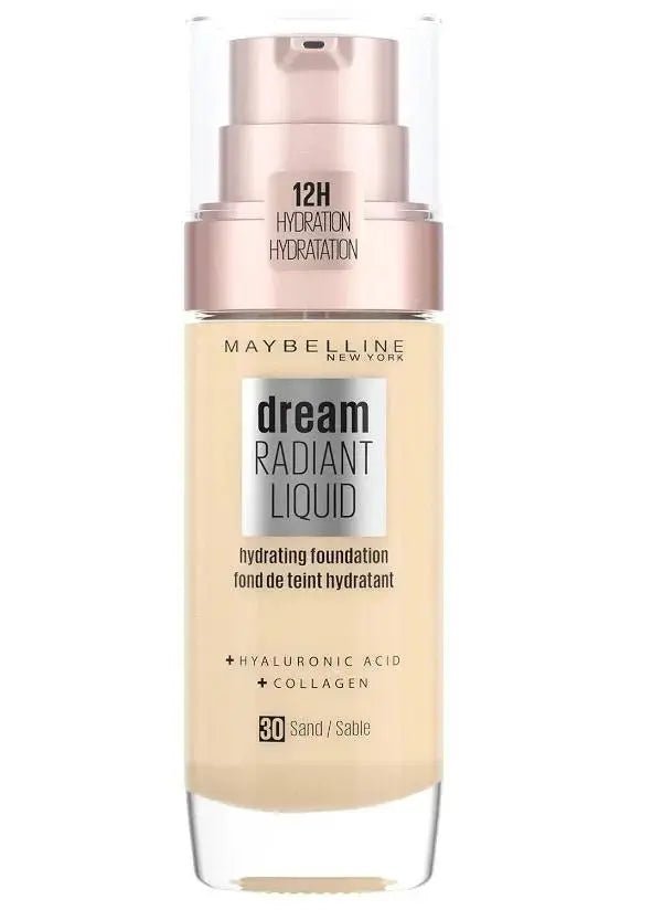 Maybelline Dream Satin/Radiant Liquid Foundation - Branded Beauty