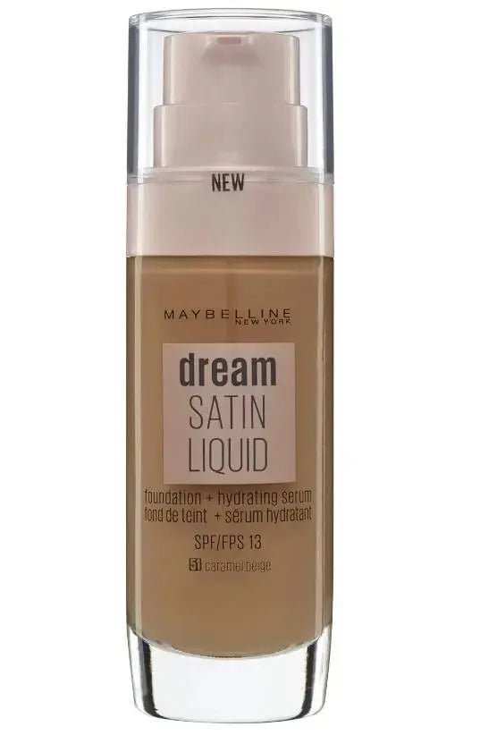 Maybelline Dream Satin/Radiant Liquid Foundation - Branded Beauty