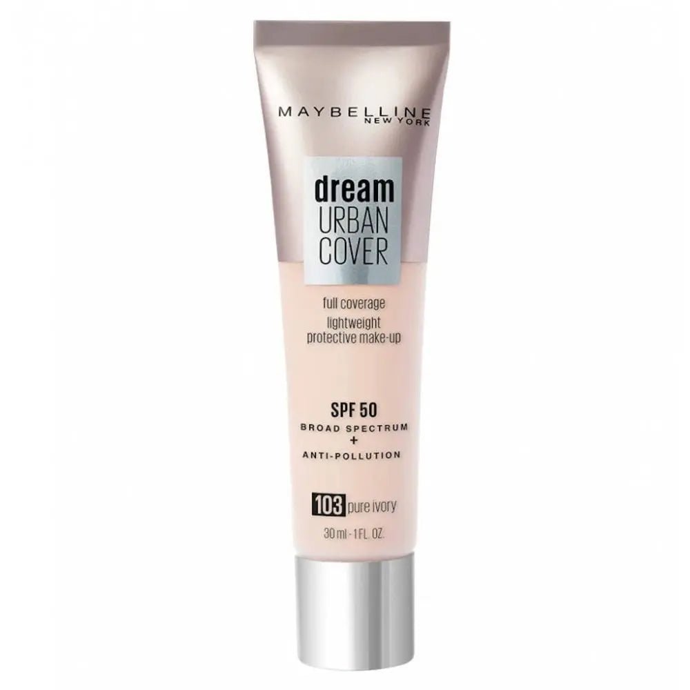 Maybelline Dream Urban Cover Foundation - 103 Pure Ivory - Branded Beauty
