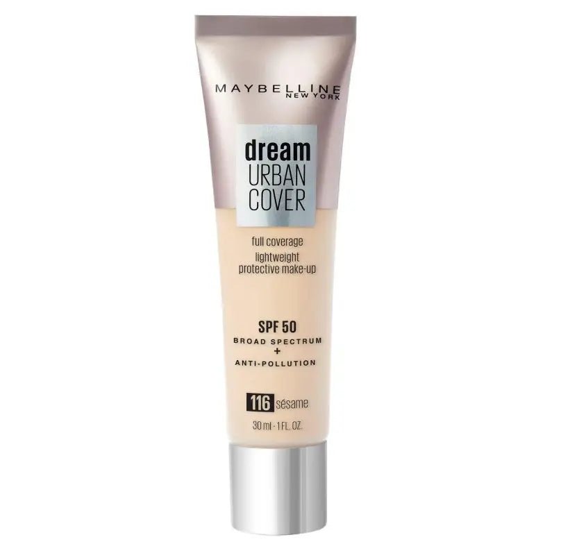 Maybelline Dream Urban Cover Foundation - 116 Sesame - Branded Beauty