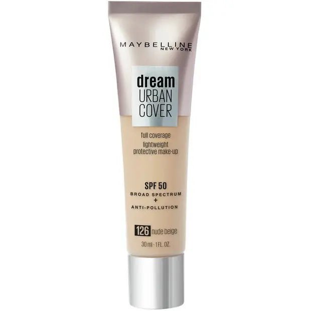 Maybelline Dream Urban Cover Foundation - 126 Nude Beige - Branded Beauty