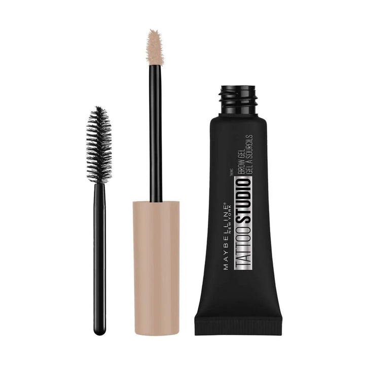Maybelline Eyebrow Tattoo Brow Waterproof Eyebrow Gel 01 Blonde - Branded Beauty