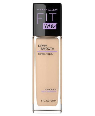 Maybelline Fit Me Dewy And Smooth Foundation - Classic Ivory - Branded Beauty