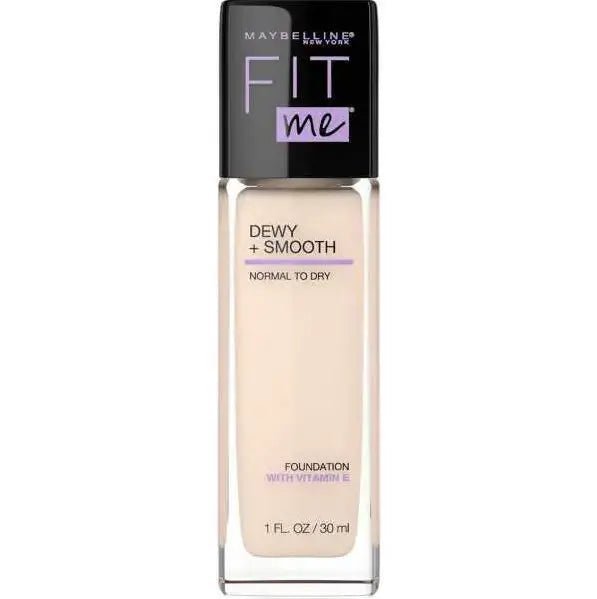 Maybelline Fit Me Dewy And Smooth Foundation - Fair Ivory - Branded Beauty