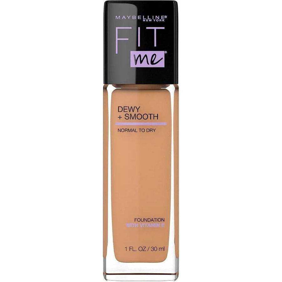 Maybelline Fit Me Dewy And Smooth Foundation - Warm Honey - Branded Beauty