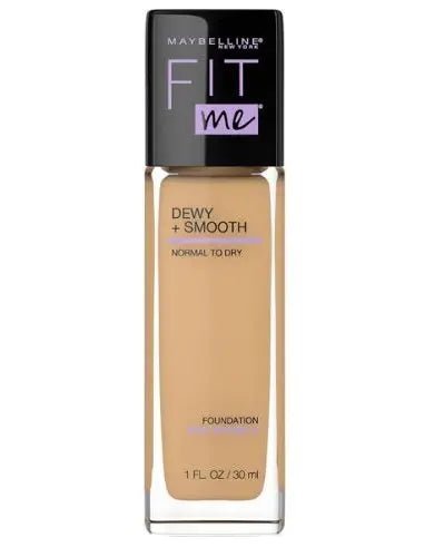 Maybelline Fit Me Dewy + Smooth Foundation - Natural Beige - Branded Beauty