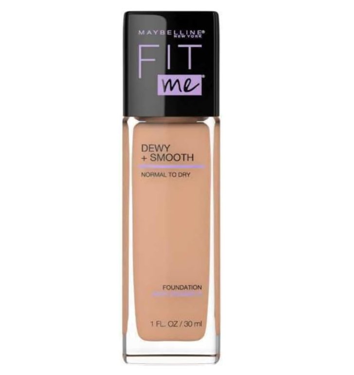 Maybelline Fit Me Dewy + Smooth Foundation - Pure Beige - Branded Beauty
