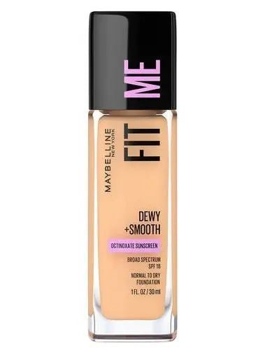 Maybelline Fit Me Dewy + Smooth Foundation - Sandy Beige - Branded Beauty