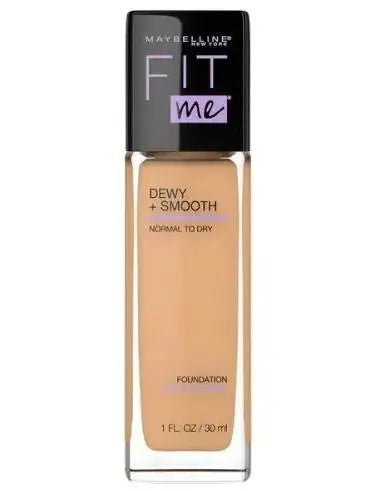 Maybelline Fit Me Dewy + Smooth Foundation - Sun Beige - Branded Beauty