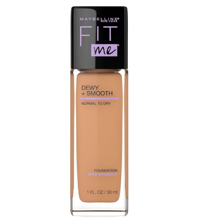 Maybelline Fit Me Dewy + Smooth Foundation - Warm Honey - Branded Beauty