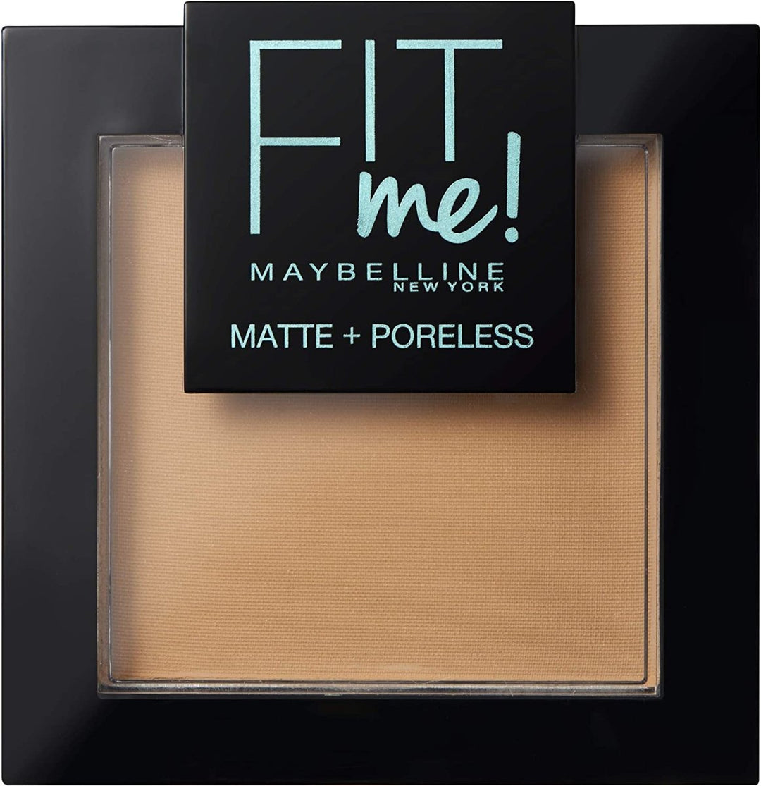 Maybelline Fit Me Matte and Poreless Powder - 332 Golden Caramel - Branded Beauty