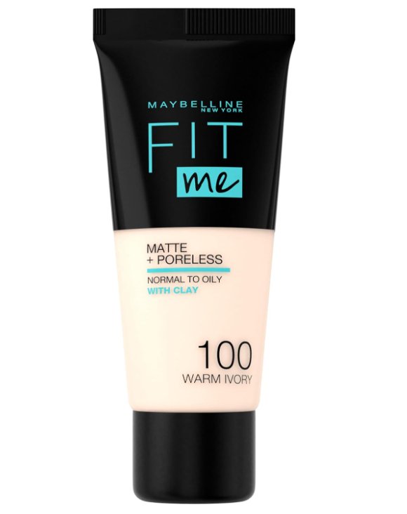 Maybelline Maybelline Fit Me Matte+ Poreless Foundation - 100 Warm Ivory