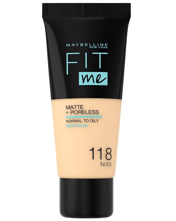 Maybelline Maybelline Fit Me Matte + Poreless Foundation - 118 Nude