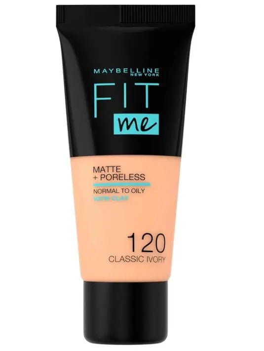 Maybelline Maybelline Fit Me Matte+ Poreless Foundation  - 120 Classic Ivory