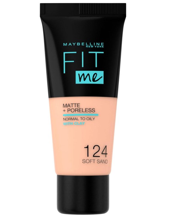 Maybelline Maybelline Fit Me Matte + Poreless Foundation - 124 Soft Sand