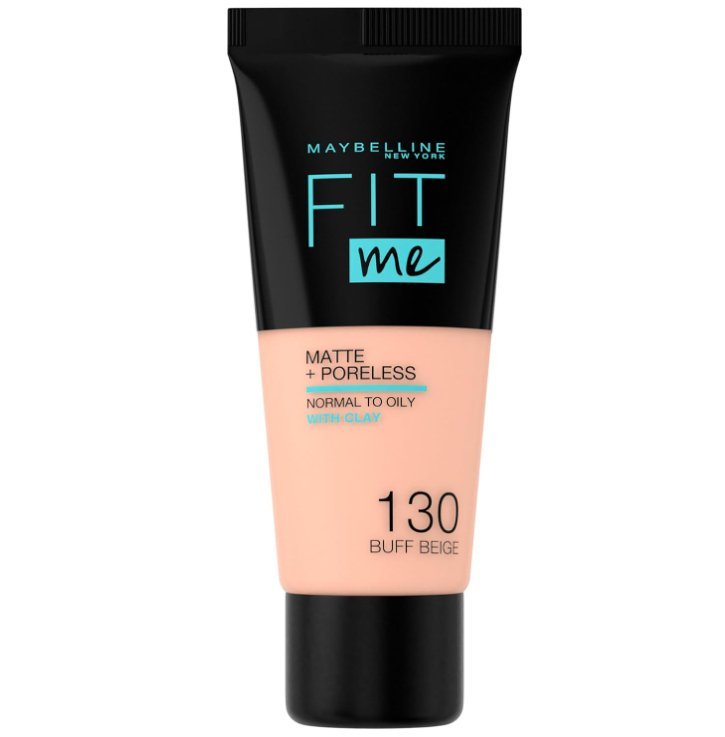 Maybelline Fit Me Matte + Poreless Foundation - 130 Buff Beige - Branded Beauty