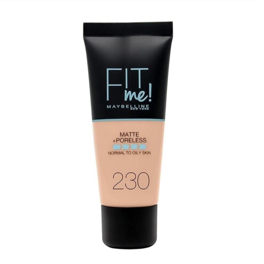 Maybelline Fit Me Matte + Poreless Foundation - 230 Natural Buff - Branded Beauty