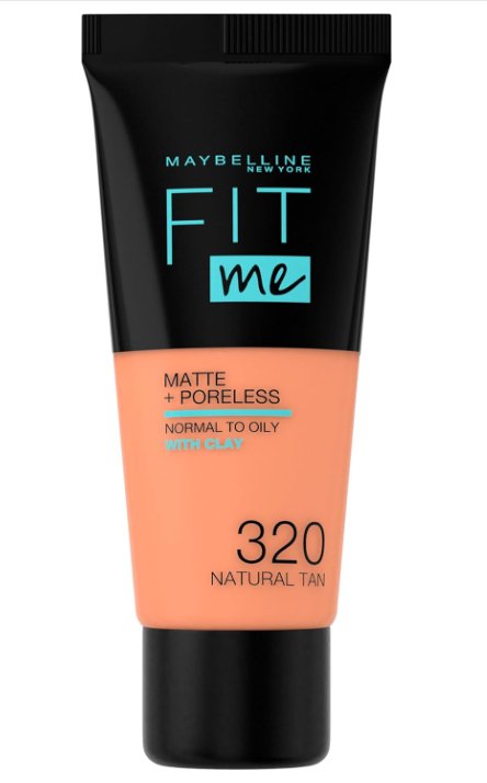 Maybelline Maybelline Fit Me Matte + Poreless Foundation - 320 Natural Tan