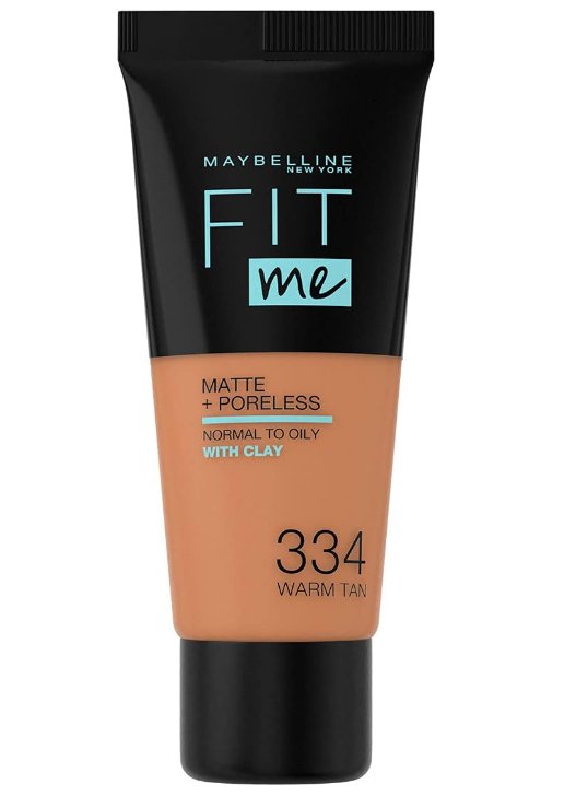 Maybelline Maybelline Fit Me Matte + Poreless Foundation - 334 Warm Tan