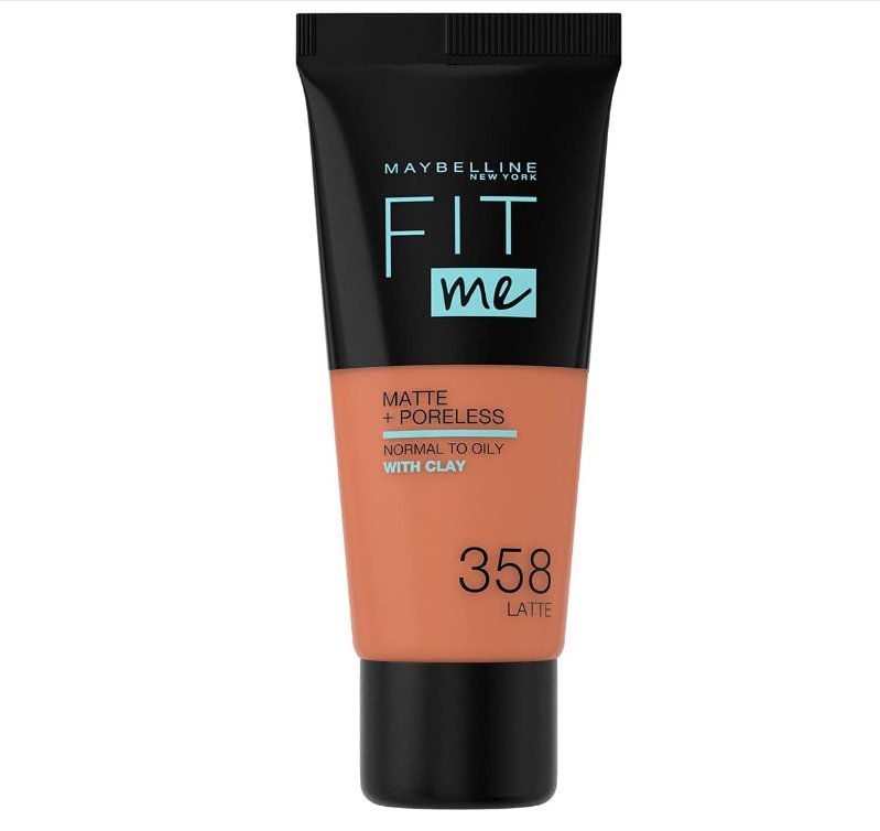 Maybelline Fit Me Matte + Poreless Foundation - 358 Latte - Branded Beauty