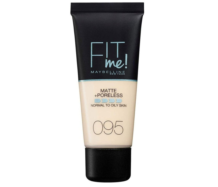 Maybelline Fit Me Matte + Poreless Foundation - 95 Porcelain - Branded Beauty