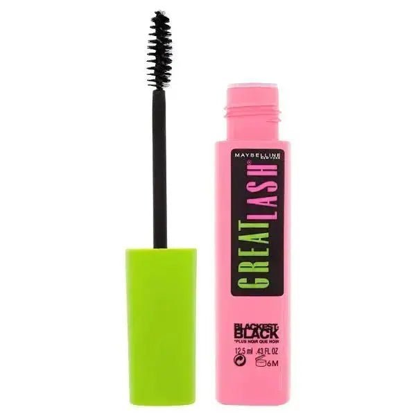 Maybelline Great Lash Blackest Black - Branded Beauty