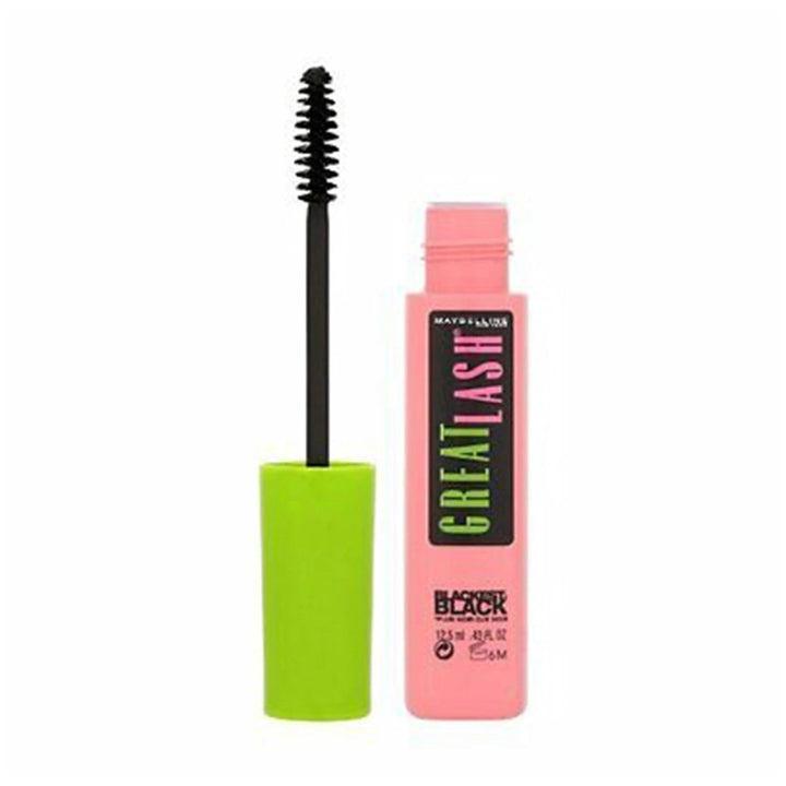 Maybelline Great Lash Blackest Black Mascara - Branded Beauty