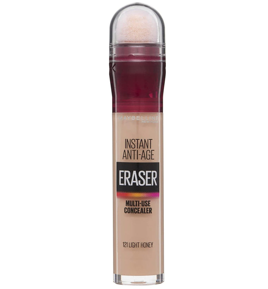 Maybelline Instant Anti - Age Eraser Concealer - 121 Light Honey - Branded Beauty