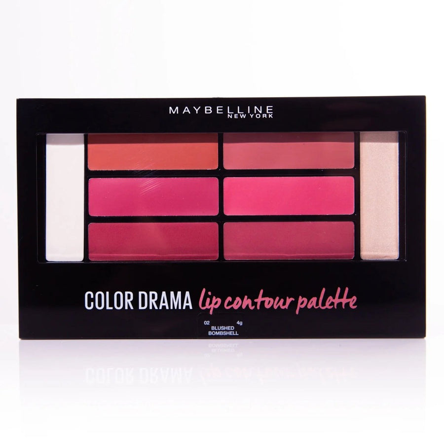 Maybelline Maybelline New York Color Drama Lip Contour Palette Blushed Bombshell 4g