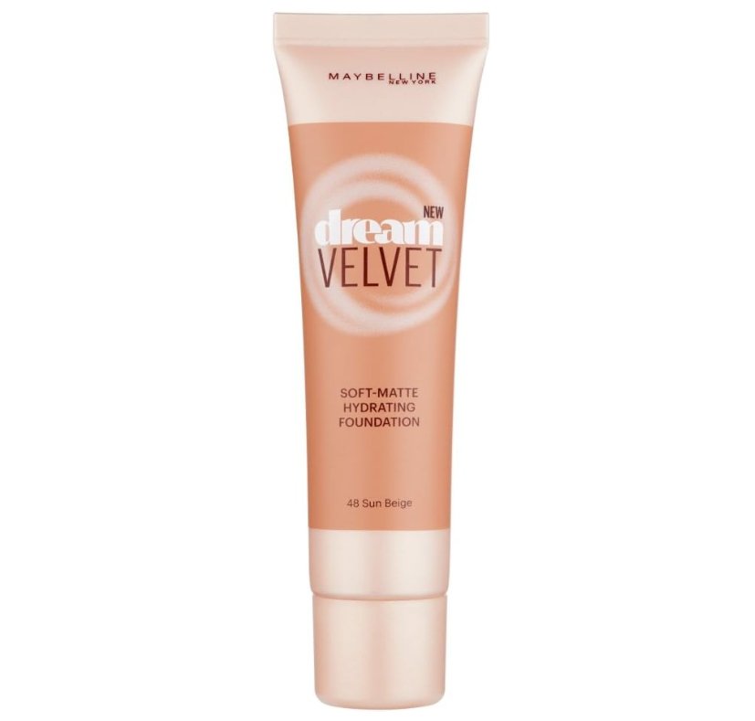 Maybelline New York Dream Velvet Soft - Matte Foundation - 48 Sun Beige - Branded Beauty