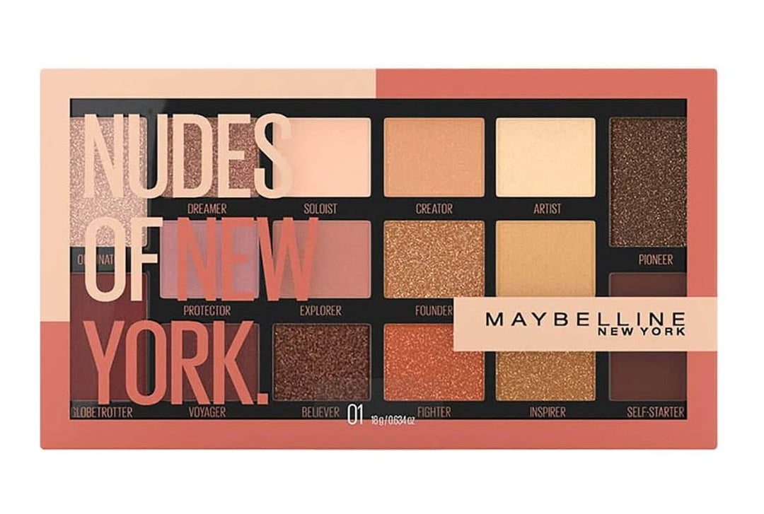 Maybelline Nudes of New York Eye Shadow Palette - Nude - Branded Beauty