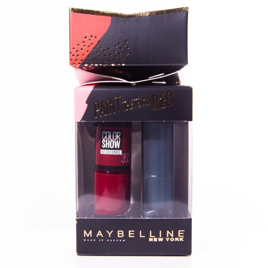 Maybelline Paint The Town Red Gift Set - Branded Beauty