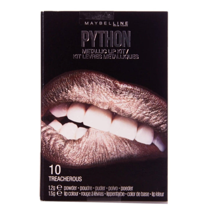 Maybelline Python Metallic Lip Kit Lipstick - Branded Beauty