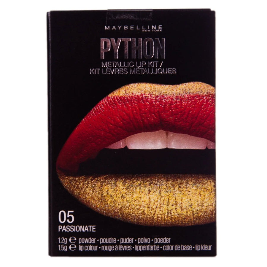Maybelline Python Metallic Lip Kit Lipstick - Branded Beauty