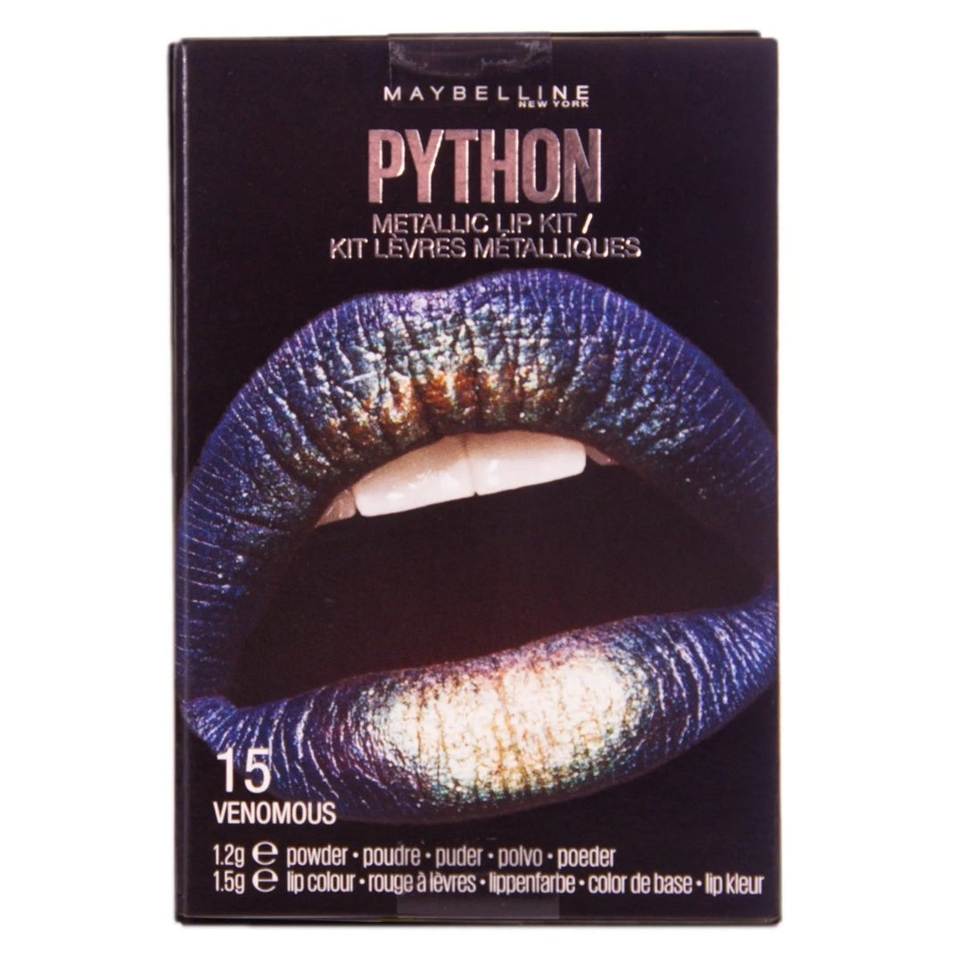 Maybelline Python Metallic Lip Kit Lipstick - Branded Beauty