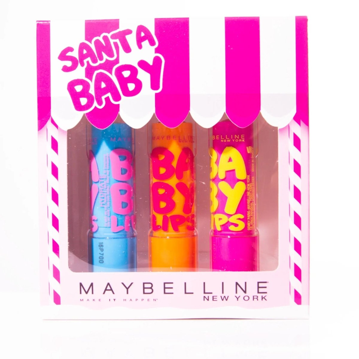 Santa Christmas Lips Gift Set