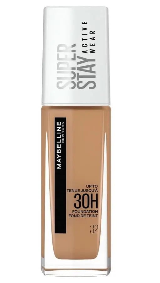 Maybelline Super Stay Active Wear Up to 30H Foundation - 32 Golden - Branded Beauty