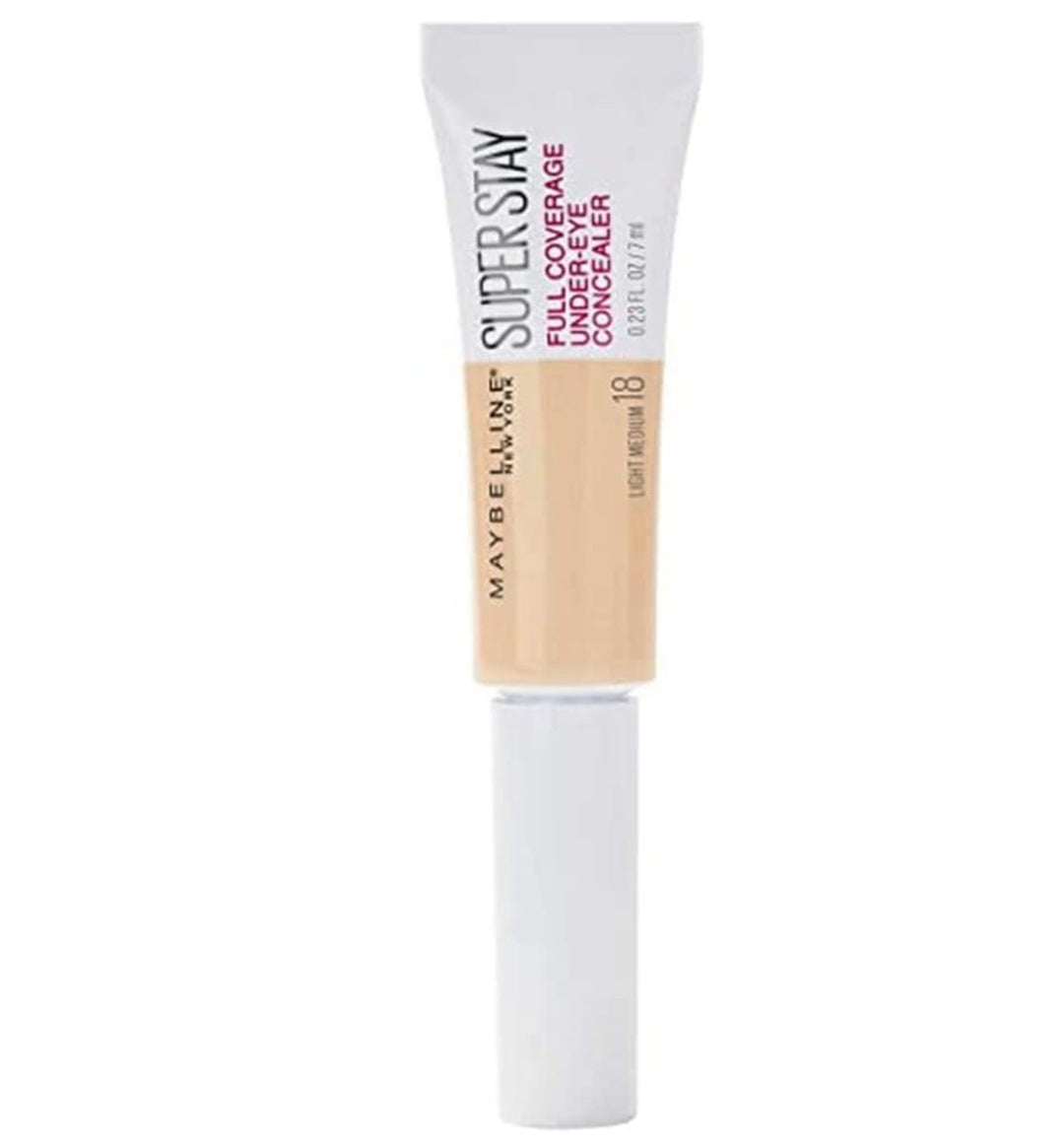 Maybelline Super Stay Full Coverage Under - Eye Concealer - 18 Light Medium - Branded Beauty
