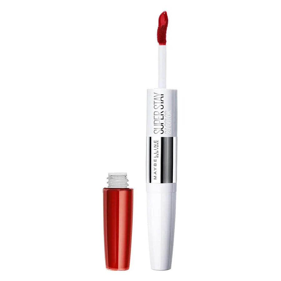 Maybelline Superstay 24H Lip Color - 483 Non - Stop Orange - Branded Beauty