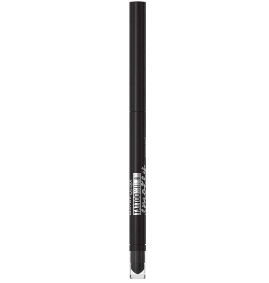 Maybelline Tattoo Liner Smokey Gel Pencil - 10 Smokey Black - Branded Beauty