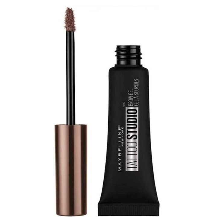 Maybelline Tattoo Studio Waterproof Brow Gel - 255 Soft Brown - Branded Beauty