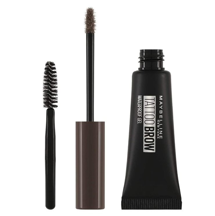 Maybelline Tattoo Studio Waterproof Brow Gel - 257 Medium Brown - Branded Beauty