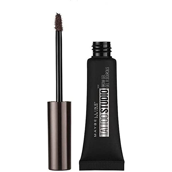 Maybelline Tattoo Studio Waterproof Brow Gel - 260 Deep Brown - Branded Beauty