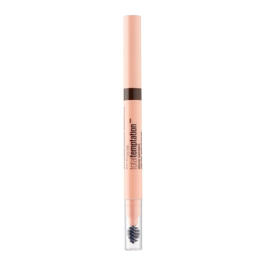 Maybelline Total Temptation Eyebrow Pencil - 120 Medium Brown - Branded Beauty