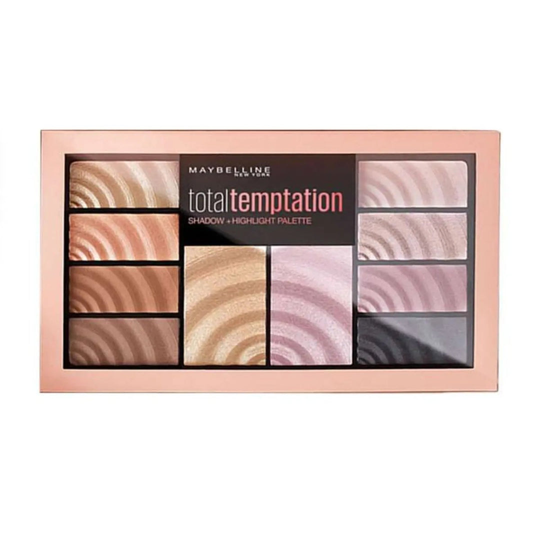 Maybelline Total Temptation Shadow + Highlight Palette - Branded Beauty